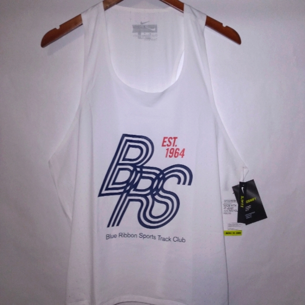 Nike Aeroswift running tank top shirt BRS xl
